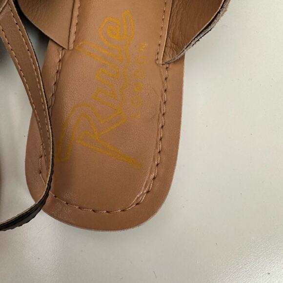 Asos Rule London Leopard Leather Sandals size US 5 / UK 3 - Picture 9 of 12